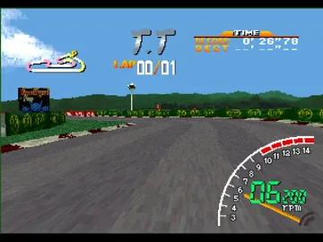 Ayrton Senna Kart Duel (JP) screen shot game playing